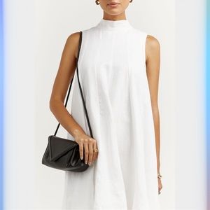 Dissh Chamika Crossbody Bag in Black Vegan Leather